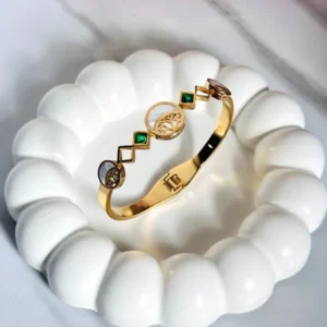 Jewellci Anti-Tarnish Gold-Plated Bracelet – 18K gold-plated, durable, hypoallergenic, and long-lasting jewelry for everyday wear and gifting